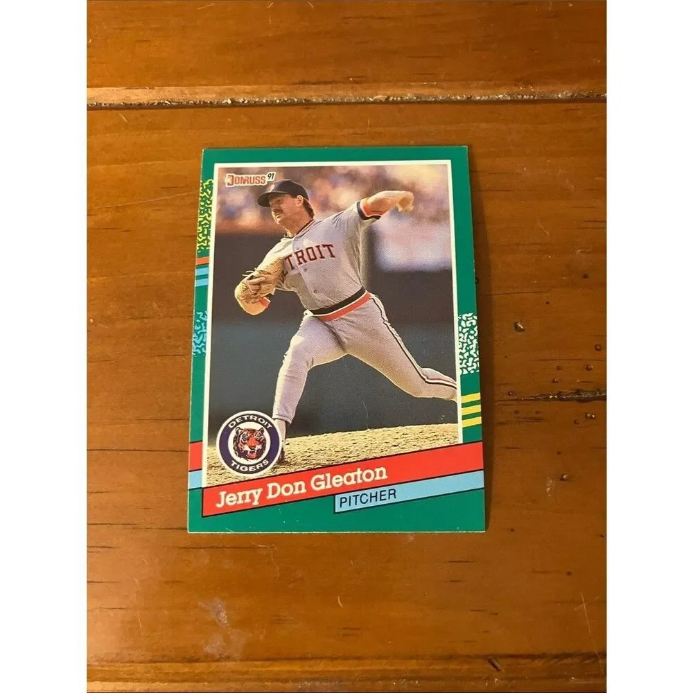 1991 Donruss Detroit Tigers Baseball Card Trading Card